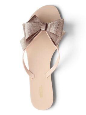 Melissa Harmonic Jelly Bow Flip Flop Sandals